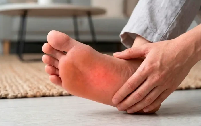 dolor en la almohadilla del pie
